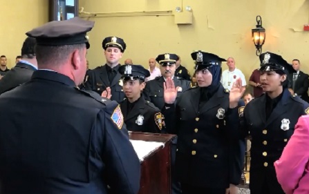 First Hijabi Police Officer in Paterson Sworn in